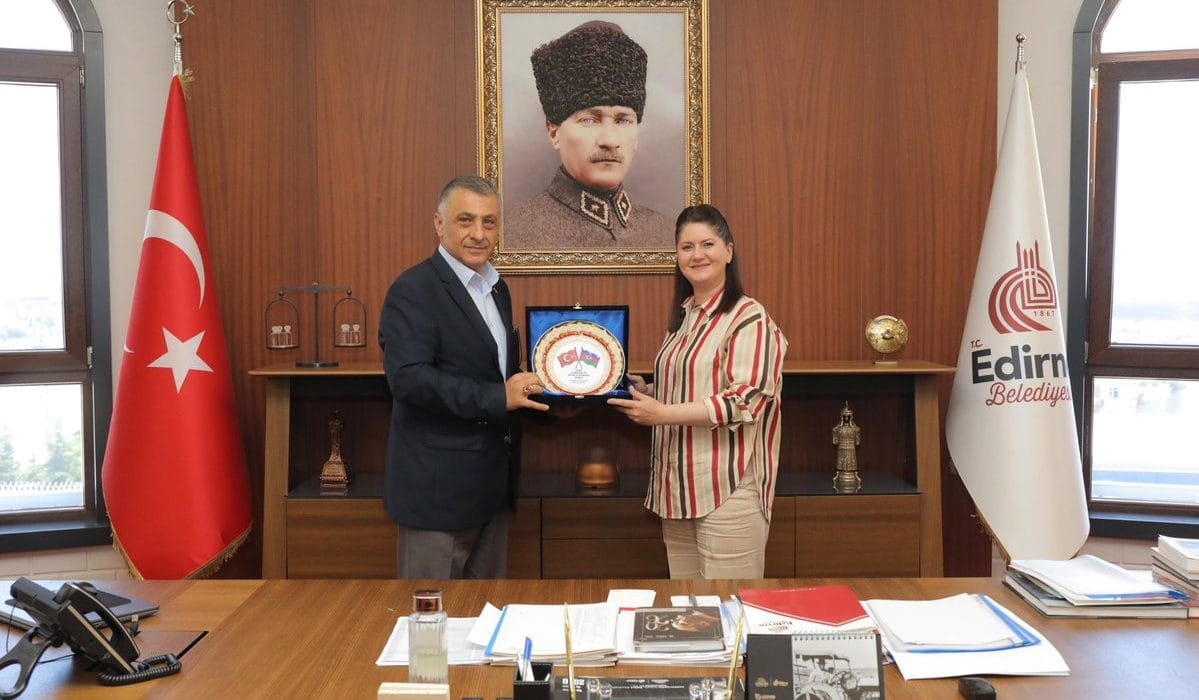 Edirne’de Azerbaycan Evi Başkanı’na Anlamlı Ziyaret