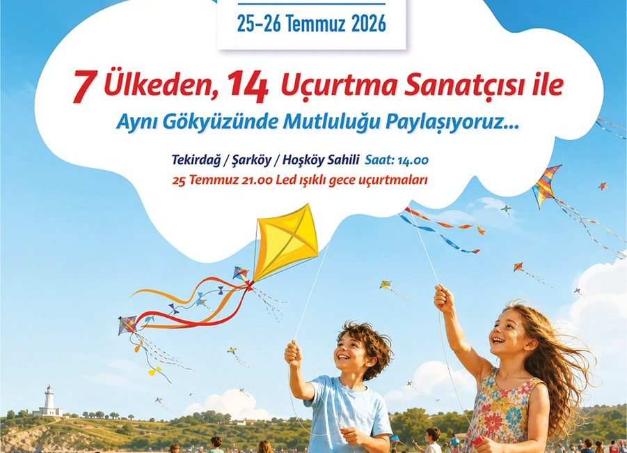 Trakya Uçurtma Festivali: 25-26 Temmuz’da Gökyüzü Renklenecek