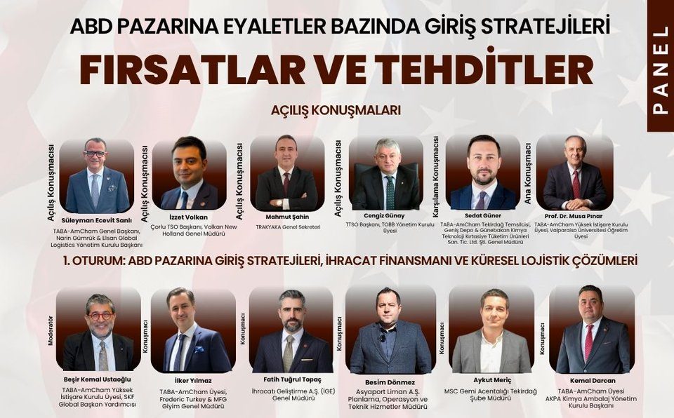 ABD Pazarına Eyalet Bazlı Giriş Stratejileri Paneli