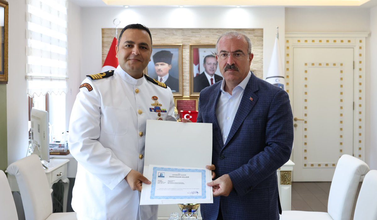 Sahil Güvenlik’te yeni görevler: Vali Toraman’dan ziyaret