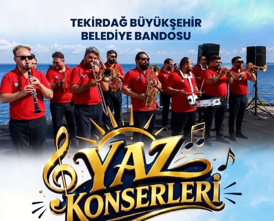 Tekirdağ’da Yaz Akşamları Müzikle Coşuyor
