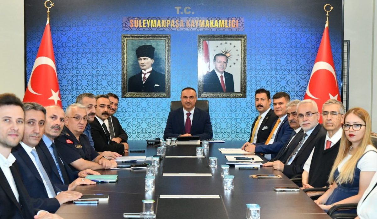 Vali Soytürk Başkanlığında Bağımlılıkla Mücadele Toplantısı