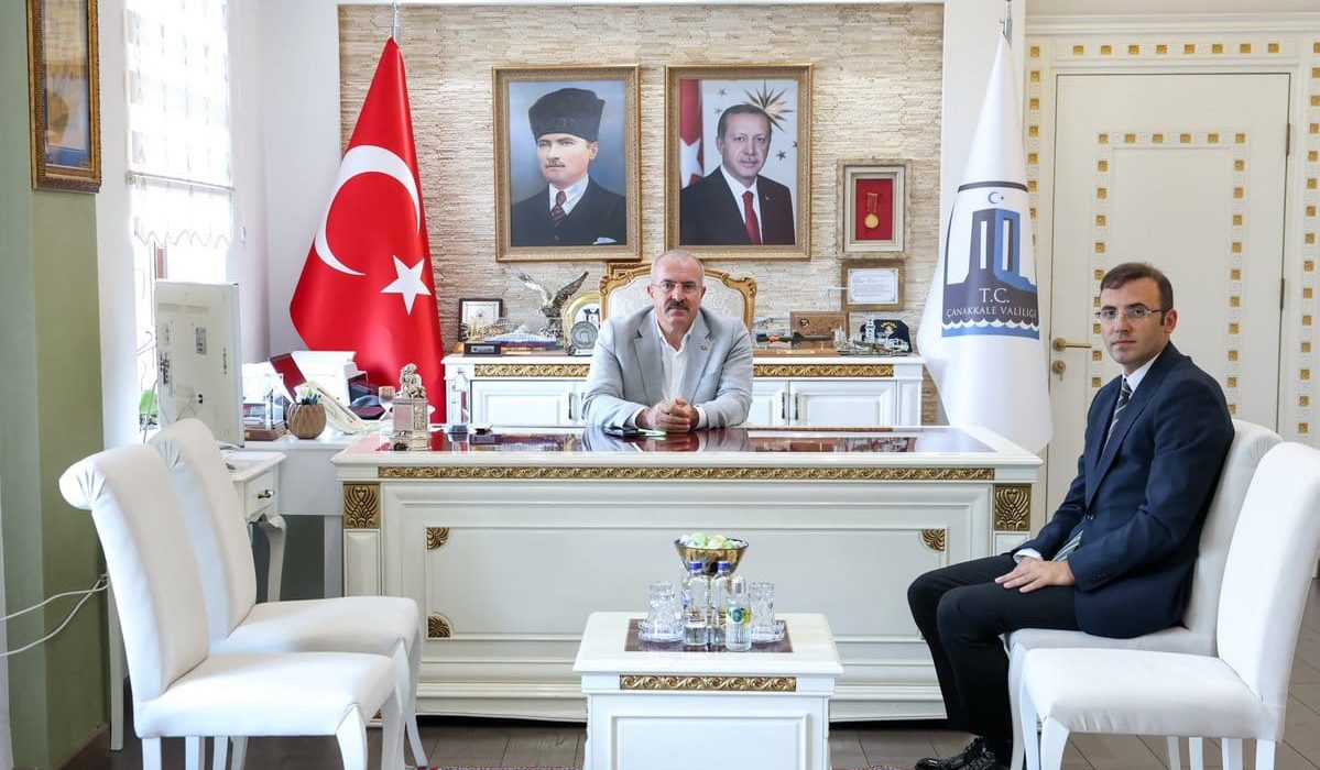 Çan Kaymakamı Bülent Şimşek’ten Vali Toraman’a Ziyaret