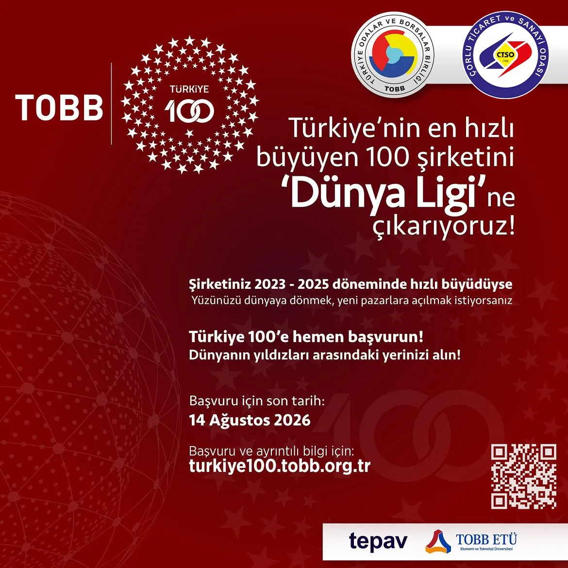 Türkiye 100’e Başvurun: Küresel Yıldızlar Arasında Yerinizi Alın