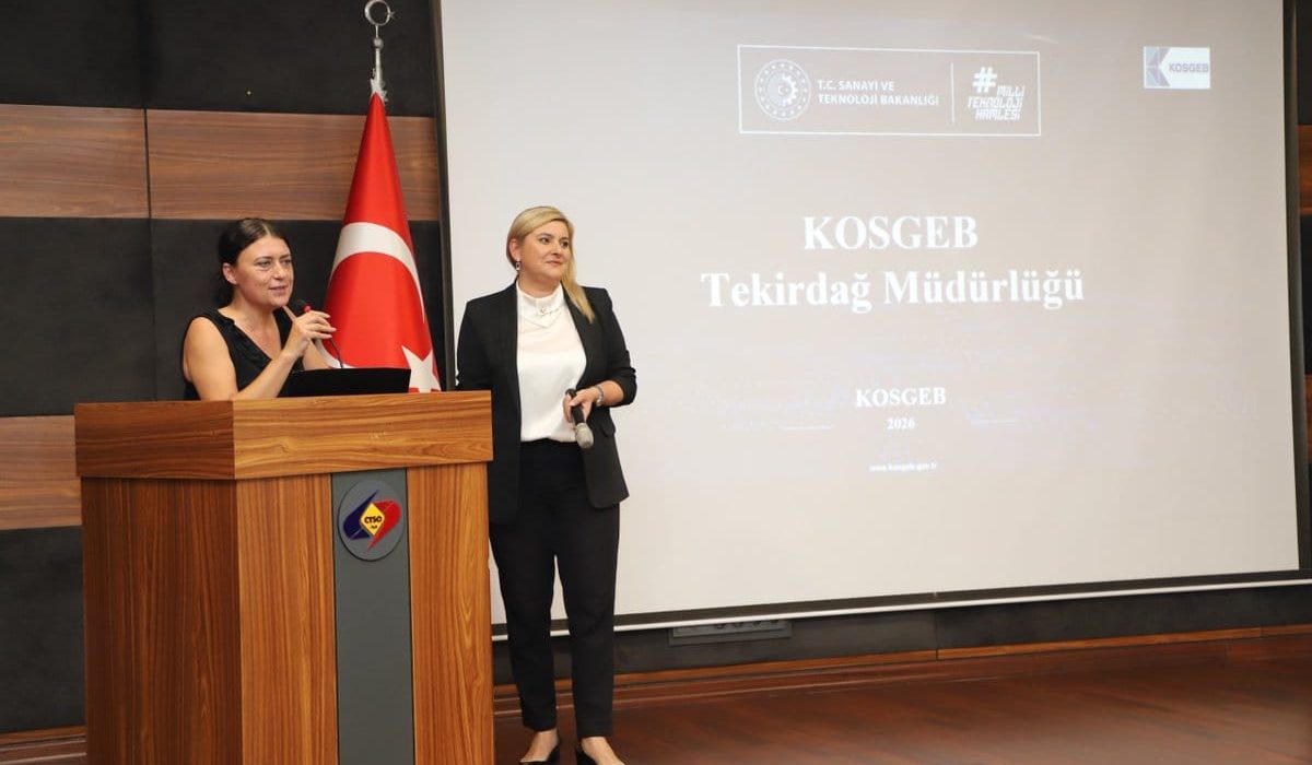 KOSGEB Destekleri Çorlu’da Anlatıldı: Girişimcilere Müjde