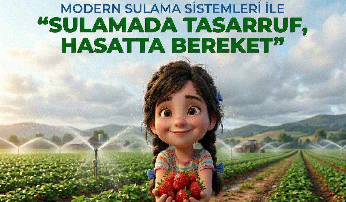 Modern Sulama ile Verim ve Bereket Artıyor