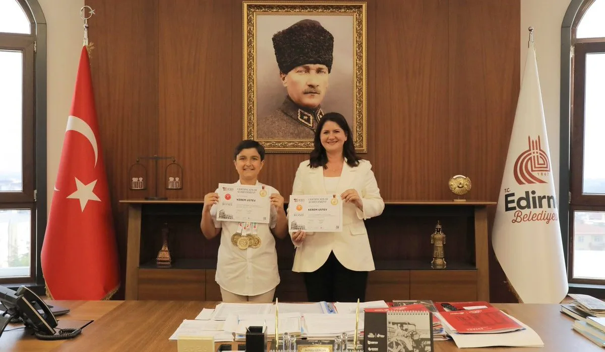 Roma’da Türkiye’yi Gururlandıran Başarı: Kerem Üstev Dünya Birincisi
