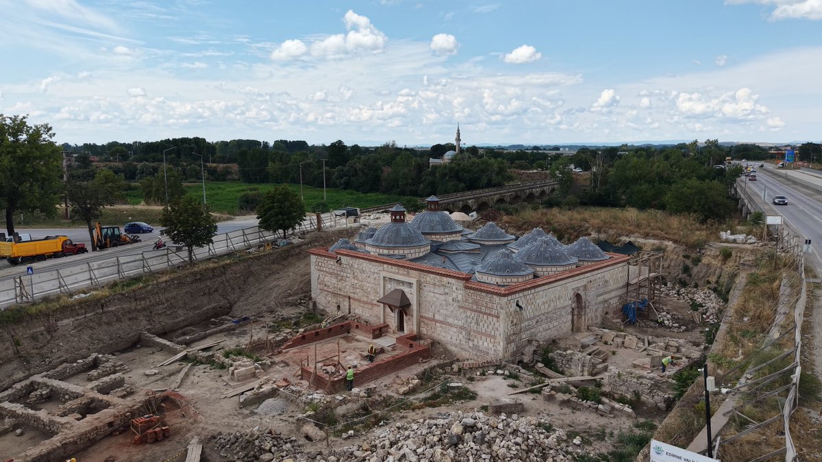 600 Yıllık Hamam Yeniden Hayat Buluyor