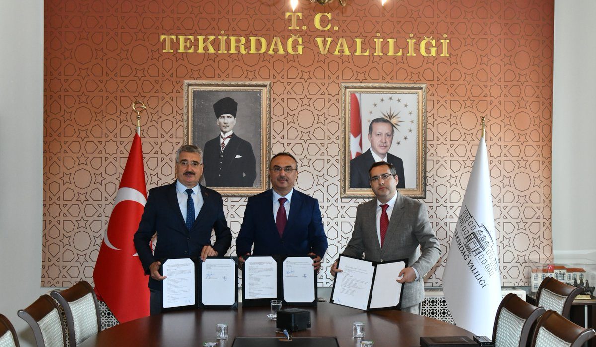 Tekirdağ’ı Depreme Hazırlayacak Projede İmzalar Atıldı