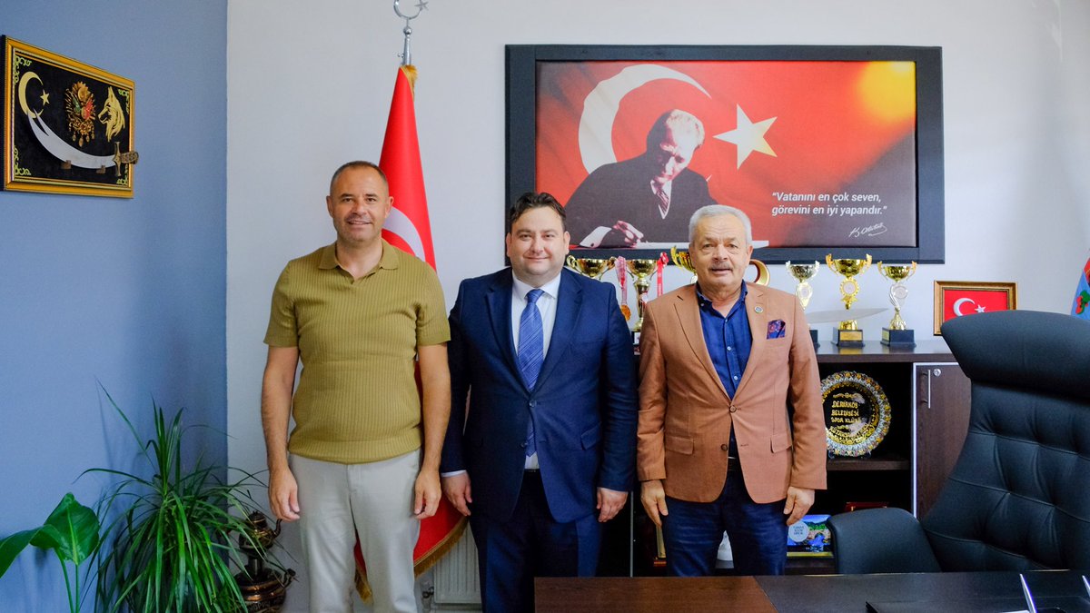 Demirköy’de MHP’den Belediye’ye Ziyaret