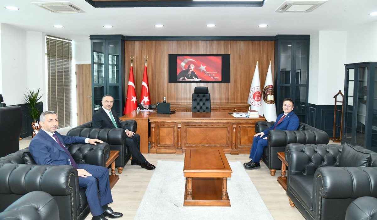 Vali Soytürk’ten yeni atanan Başsavcı Dönmez ve Başkan Binici’ye ziyaret
