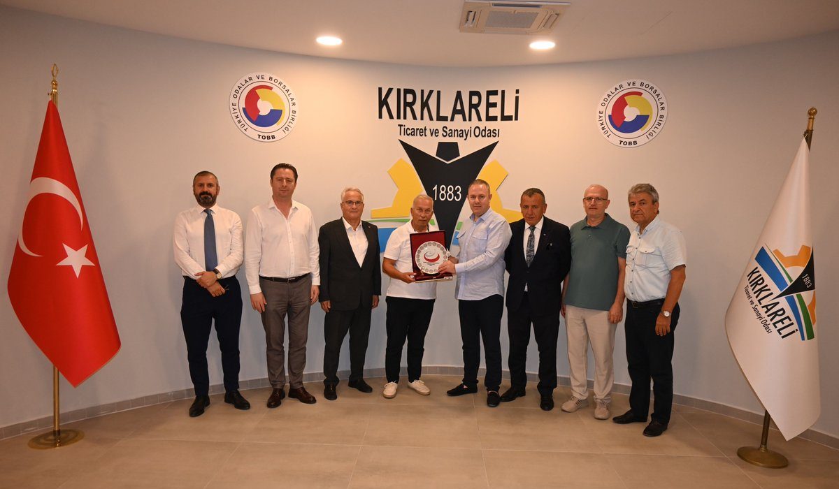 RUBAFED heyeti Kırklareli TSO’da ağırlandı