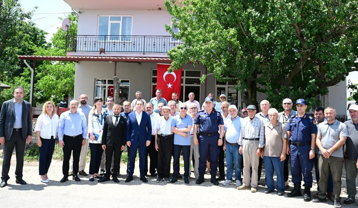 Vali Turan Çengelli Köyü’nde Üreticilerle Buluştu
