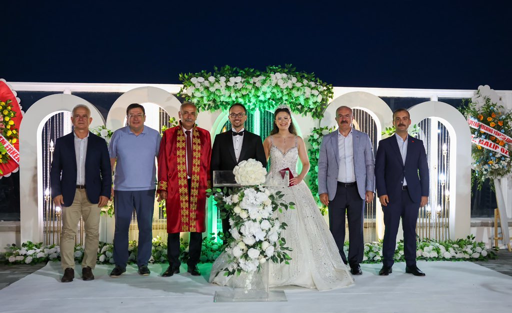 Vali Toraman, Eceabat’ta Nikah Törenine Katıldı