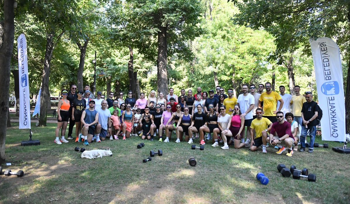 Halk Bahçesi’nde Sabah Sporuyla Güne Zinde Başladılar
