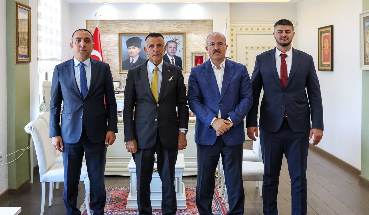 MHP’li Arkaz, Vali Toraman’ı Ziyaret Etti