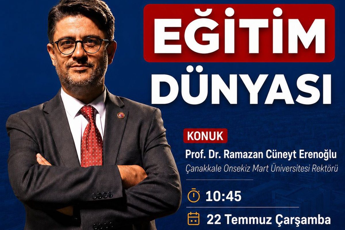 Rektör Erenoğlu, A Haber’de canlı yayında!