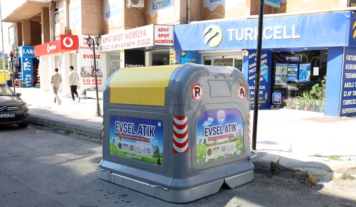 Çerkezköy’de konteyner bakımı hız kesmeden sürüyor