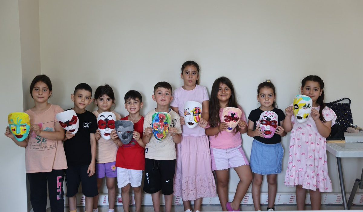 Çocuklar Masal Anlatıcılığı Atölyesinde Eğlendi