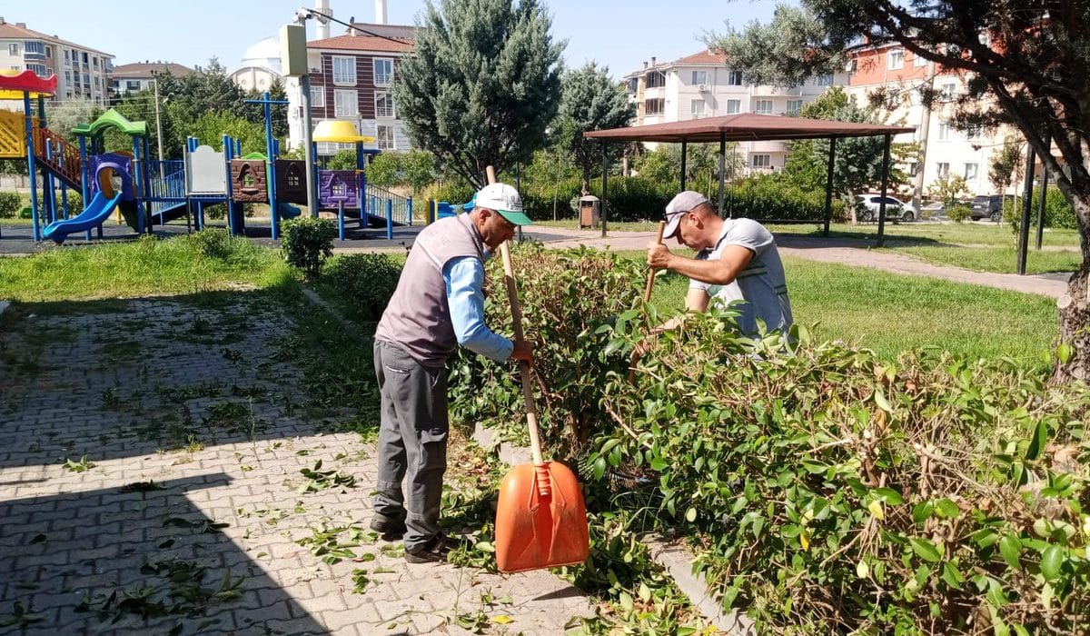 Lüleburgaz’da ot biçme ve temizlik seferberliği