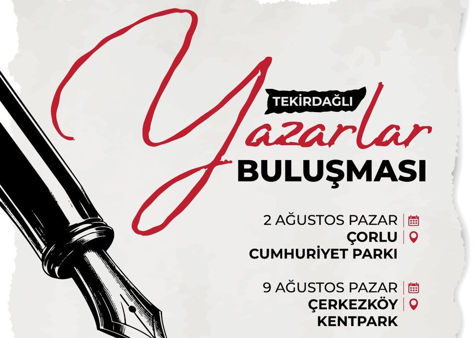 Tekirdağlı Yazarlar Üç İlçede Okuyucuyla Buluşuyor