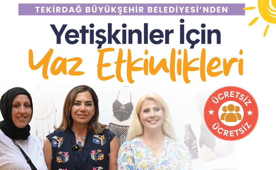 Ücretsiz Yaz Etkinlikleri: Spor, Sanat ve Dil Kursları