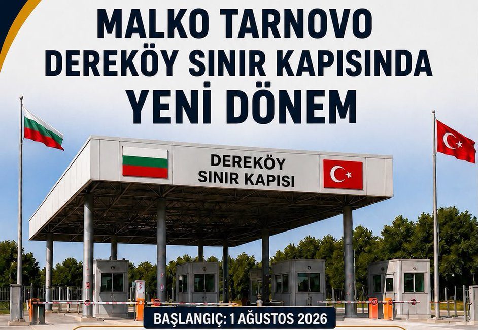 Malko Tırnovo-Dereköy’de Hafif Ticari Araçlara İzin