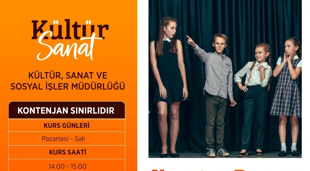 Yaratıcı Drama Kursu Başvuruları Başladı