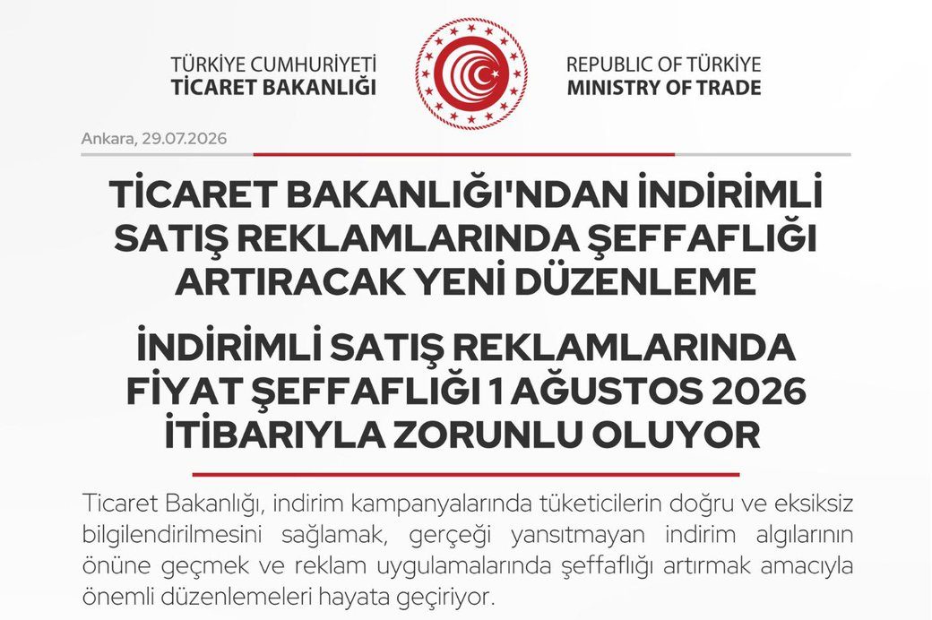 İndirimli Satış Reklamlarında Şeffaflık Zorunlu Oluyor