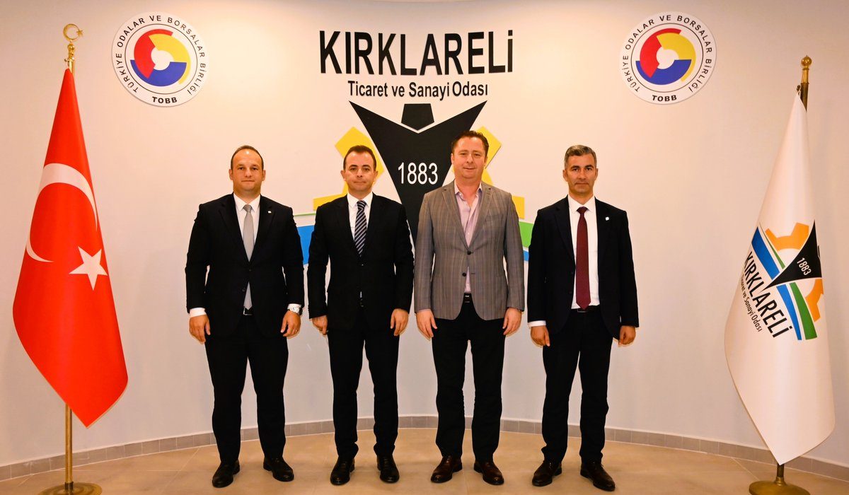 VakıfBank heyetinden Kırklareli TSO’ya ziyaret