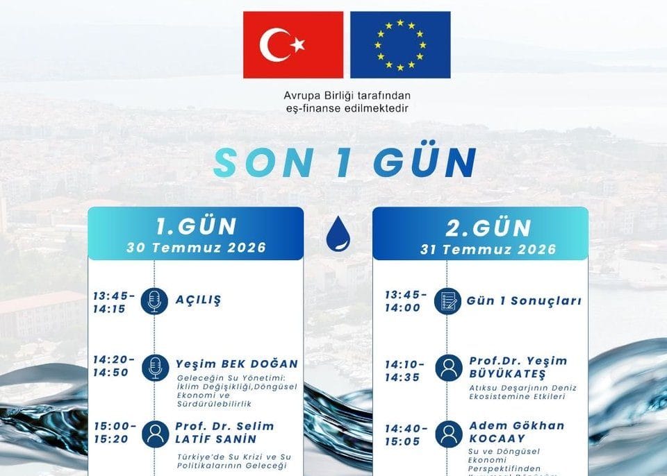 Çanakkale’de Su Diyaloğu Başlıyor: Sürdürülebilirlik Masada