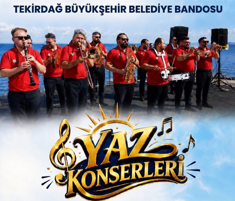 Ergene’de müzik şöleni! Bandomuz sahne alıyor