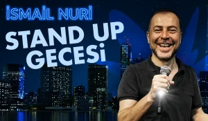 İsmail Nuri Stand Up Gökçeada Sahnesinde