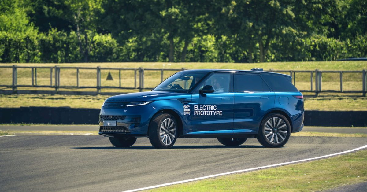Range Rover Sport Electric İlk Kez Görücüye Çıktı