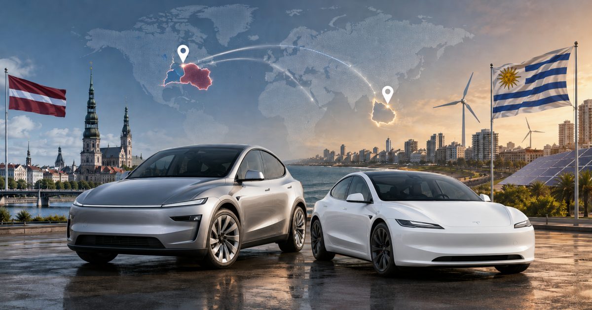 Tesla, Letonya ve Uruguay’da Satışa Başladı