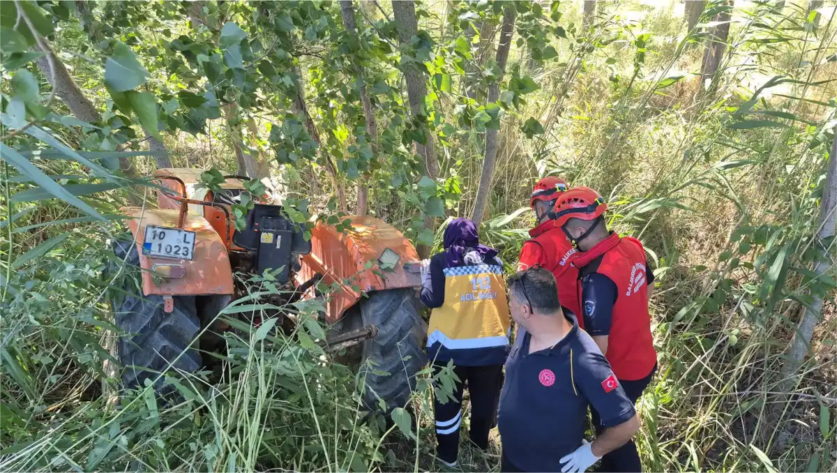 Traktör Kazasında Hayatını Kaybetti: Savaştepe’de Acı Olay