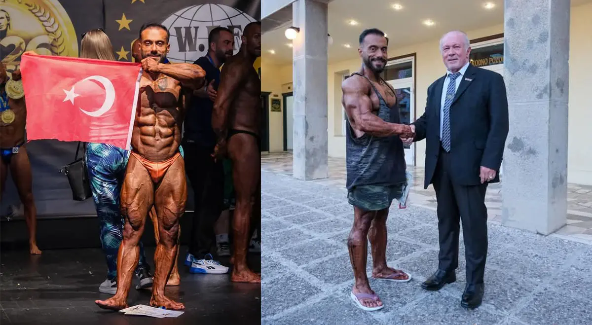 Hataylı sporcu Reha Reyhanoğlu’ndan çifte altın zaferi