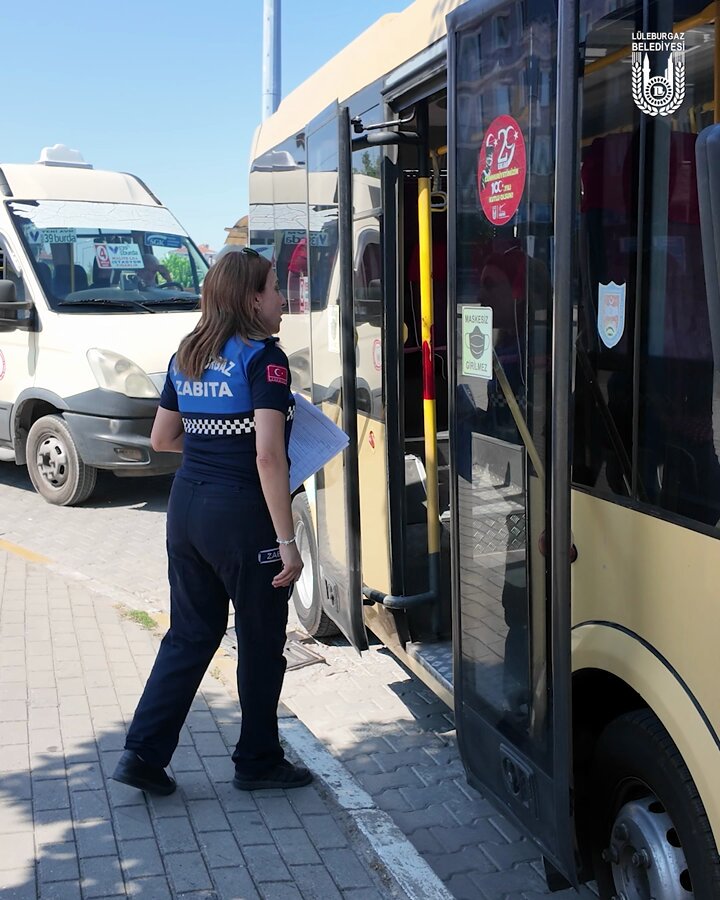 Klimasız Minibüslere Zabıta Denetimi