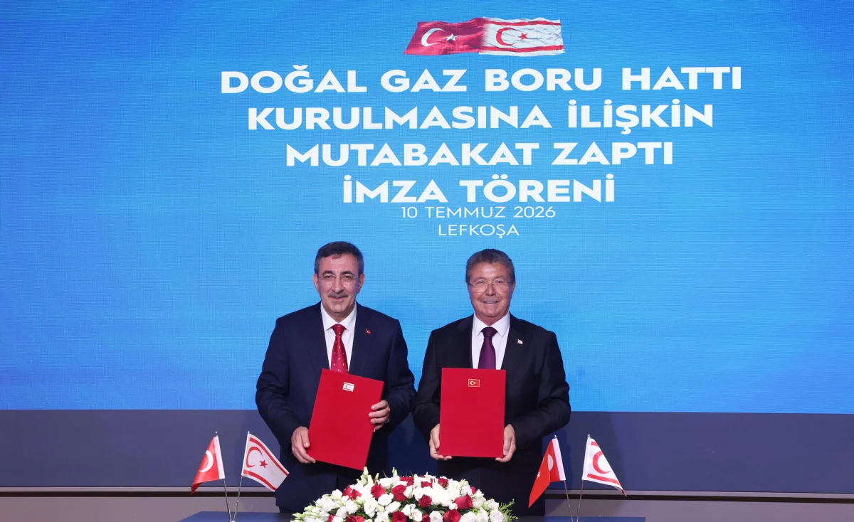 KKTC’ye Doğal Gaz Müjdesi: 101 km Boru Hattı Geliyor