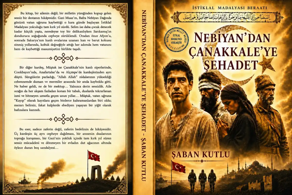 Nebiyan’dan Çanakkale’ye: Şehadet Romanı Yayımlandı
