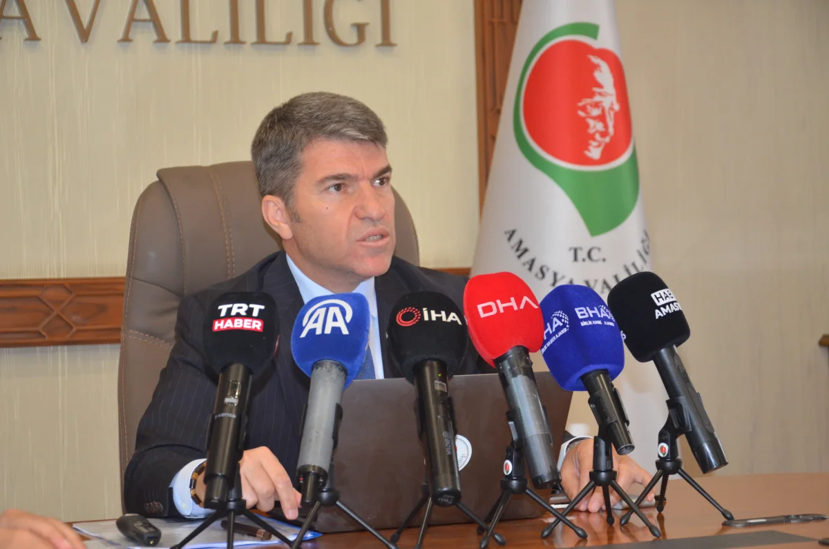 Amasya Valisi 2026 Asayiş Verilerini Açıkladı