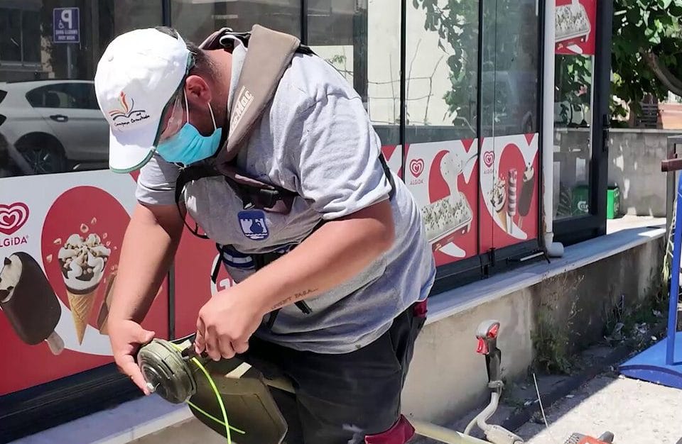 Çanakkale’de Kuru Otlara Karşı Yangın Önlemi