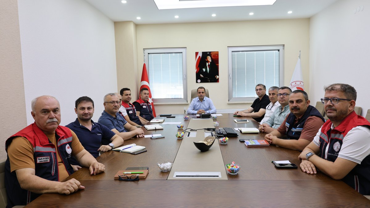 Edirne Tarım’da Haftalık Değerlendirme Toplantısı