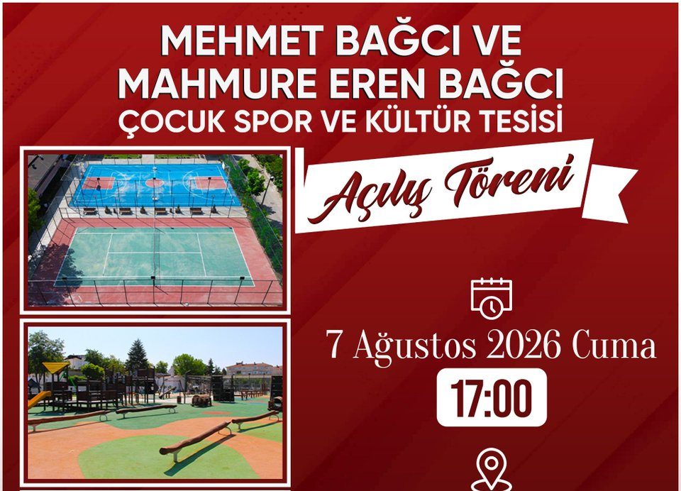 Çocuklar İçin Yeni Tesisi Açıyoruz: Mehmet Bağcı ve Mahmure Eren Bağcı