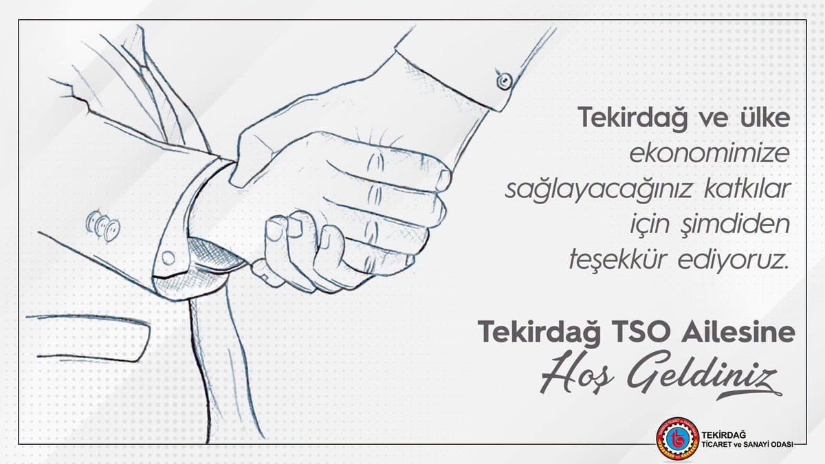 Tekirdağ TSO’ya Temmuz’da 33 Yeni Üye Katıldı