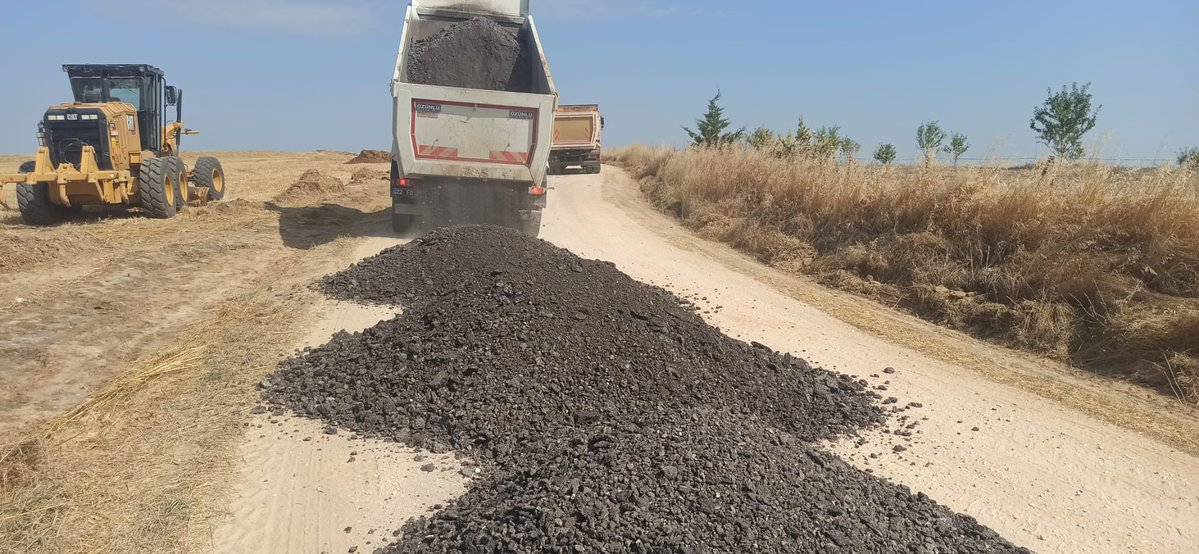 Oğulpaşa Yolu İçin Bakım Çalışmaları Başladı