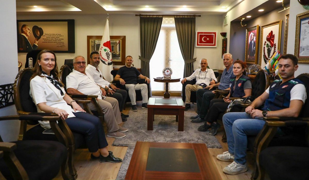 İLBANK Heyeti Belediyede: Şehir Çalışmaları Masada
