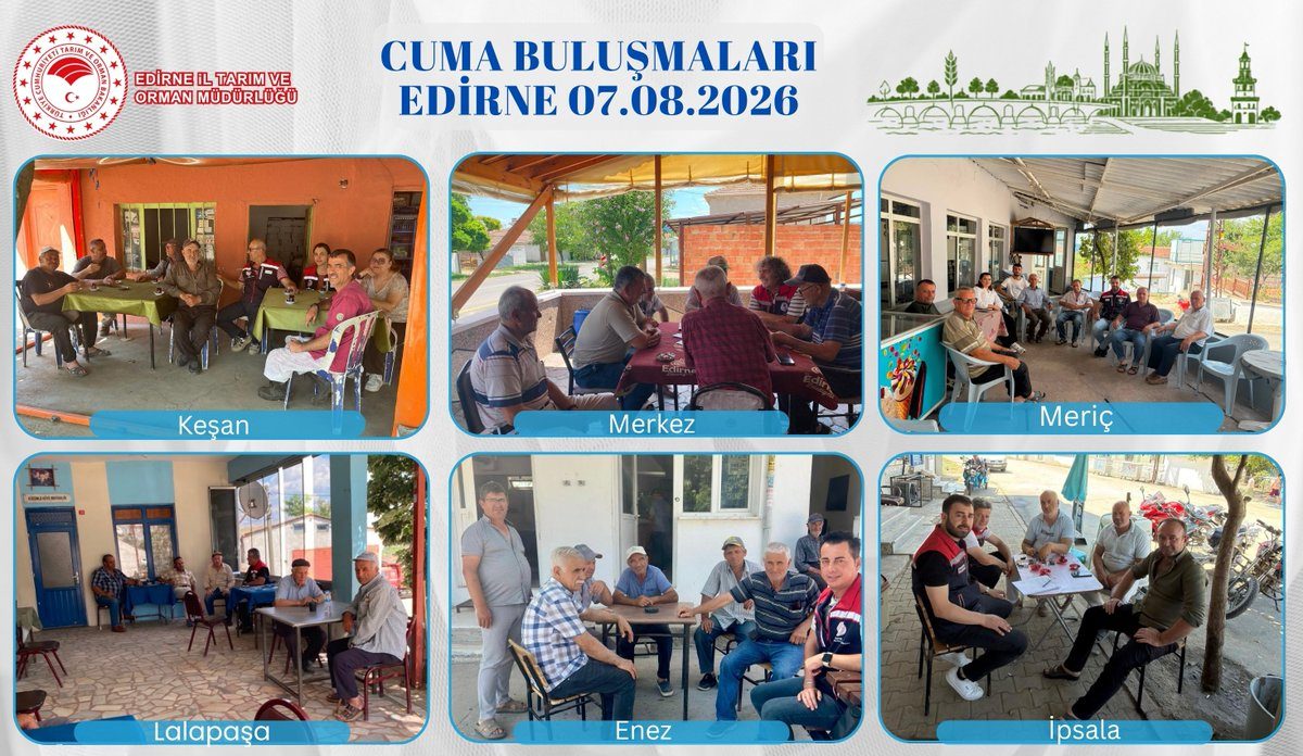 Cuma Buluşmaları: Üreticilerle İstişare Toplantıları Tamamlandı
