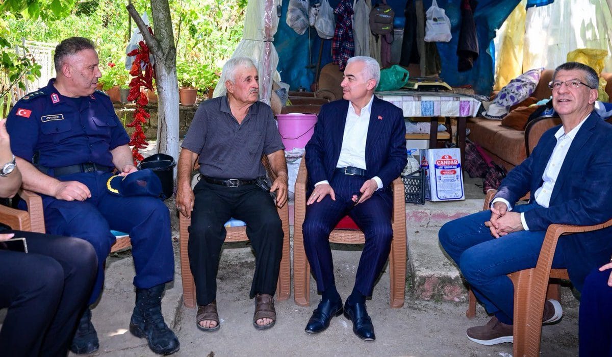 Kıbrıs Gazisi Mümin Güçlü’ye Vali Turan’dan Anlamlı Ziyaret