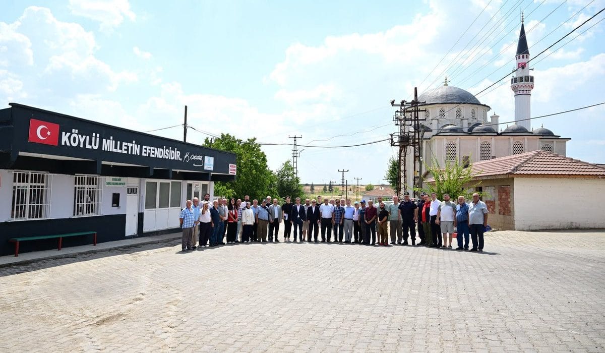 Vali Turan Ertuğrul Köyü’nde Üreticilerle Buluştu